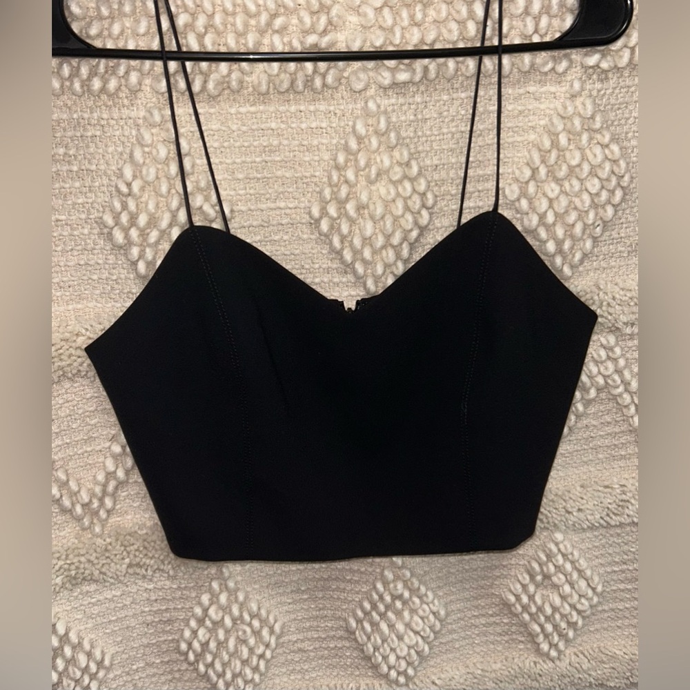 Alice and Olivia Black Tank